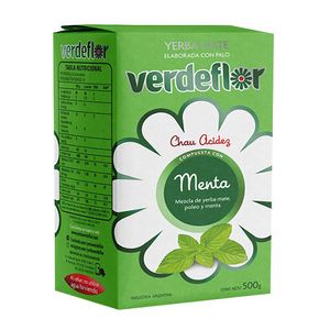 Yerba  menta / Mint herb VERDEFLOR (500 gr - 17.64 Oz) UNIDADES x CAJA 12San Telmo Market, tu mercado mayorista argentino con envio a todo el mundo