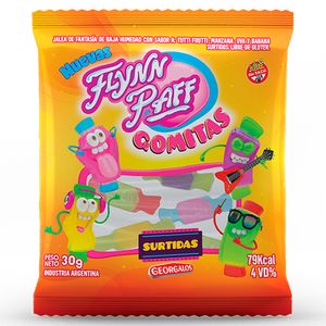 Gomitas Flynn Paff surtidas 30 gr / Flynn Paff gummies assorted 30 gr (Units x Case 12u) San Telmo Market, Argentine Grocery & Restaurant, We Ship All Over USA and CANADA