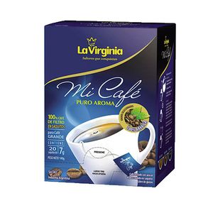 Cafe en saqitos  Mi Cafe / Coffee in bags Mi Cafe LA VIRGINIA (20 - .71 Oz)