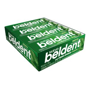 Chicle Beldent menta 20 u / Beldent mint gum 20 units (Units x Case 1u) San Telmo Market, Argentine Grocery & Restaurant, We Ship All Over USA and CANADA