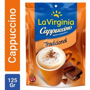 Cafe instantaneo La Virginia Capu ccino doy pack 125 gr / Instant coffee La Virginia Capu ccino doy pack 125 gr (Units x Case 10u) San Telmo Market, Argentine Grocery & Restaurant, We Ship All Over USA and CANADA