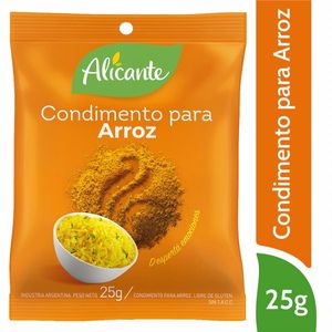 Condimento Alicante para arroz 25 gr / Alicante seasoning for rice 25 gr (Units x Case 12u) San Telmo Market, Argentine Grocery & Restaurant, We Ship All Over USA and CANADA