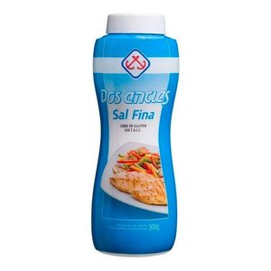 Sal fina  salero / fine salt shaker DOS ANCLAS (500 gr - 17.64 Oz)