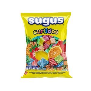 Caramelos  plegados / folded candies SUGUS (150 gr - 5.29 Oz) UNIDADES x CAJA 36San Telmo Market, tu mercado mayorista argentino con envio a todo el mundo