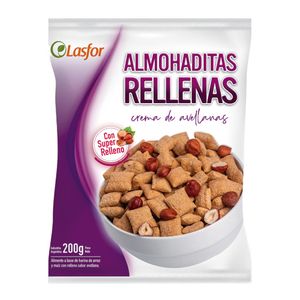 Almohadita  relleno avellana / Hazelnut stuffed pillow LASFOR (200 gr - 7.05 Oz)