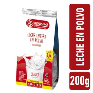 Leche pol.  ent. vit# / Pol milk  ent. vit# LA SERENISIMA (200 gr - 7.05 Oz) UNIDADES x CAJA 40San Telmo Market, tu mercado mayorista argentino con envio a todo el mundo