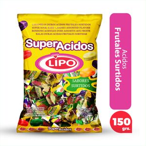 Caramelos Lipo super acidos 150 gr / Super acidic Lipo candies 150 gr (Units x Case 36u) San Telmo Market, Argentine Grocery & Restaurant, We Ship All Over USA and CANADA