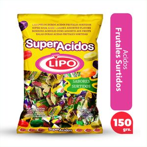 Caramelos  super acidos / Super sour candies LIPO (150 gr - 5.29 Oz) UNIDADES x CAJA 36San Telmo Market, tu mercado mayorista argentino con envio a todo el mundo