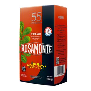 Yerbaaniversario / Yerbaanniversary ROSAMONTE (55 kg - 1.94 Oz) UNIDADES x CAJA 10San Telmo Market, tu mercado mayorista argentino con envio a todo el mundo