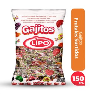 Caramelos Lipo gajitos surtidos 150 gr / Lipo candies assorted wedges 150 gr (Units x Case 36u) San Telmo Market, Argentine Grocery & Restaurant, We Ship All Over USA and CANADA