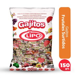 Caramelos  gajitos surtidos / Assorted candy wedges LIPO (150 gr - 5.29 Oz) UNIDADES x CAJA 36San Telmo Market, tu mercado mayorista argentino con envio a todo el mundo