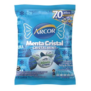 Caramelos  menta cristal / Crystal mint candies ARCOR (140 gr - 4.94 Oz) UNIDADES x CAJA 36San Telmo Market, tu mercado mayorista argentino con envio a todo el mundo