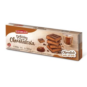 Tableta Georgalos chocolate mousse dulce de leche 100 gr / Georgalos chocolate mousse dulce de leche tablet 100 gr