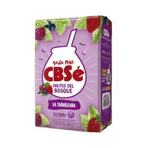 Yerba  frutos del bosque / Yerba fruits of the forest CBSE (500 gr - 17.64 Oz)