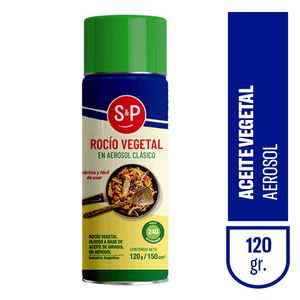 Aceite vegetal  aerosol / Vegetable oil spray S&P (120 gr - 4.23 Oz)