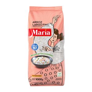 Arroz largo fino Maria 1 kg / Maria fine long rice 1 kg (Units x Case 10u) San Telmo Market, Argentine Grocery & Restaurant, We Ship All Over USA and CANADA
