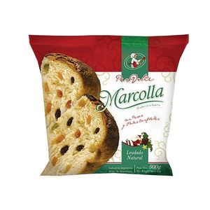 Pan dulce Marcolla con frutas y pasas500 gr / Marcolla sweet bread with fruits and raisins500 gr