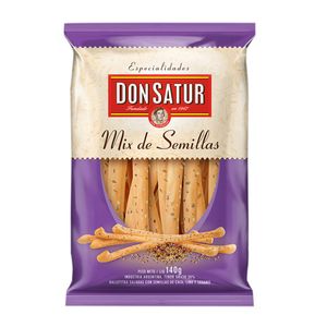 Galletitas Don Satur talitas semillas 140 gr / Don Satur cookies talitas seeds 140 gr (Units x Case 20u) San Telmo Market, Argentine Grocery & Restaurant, We Ship All Over USA and CANADA