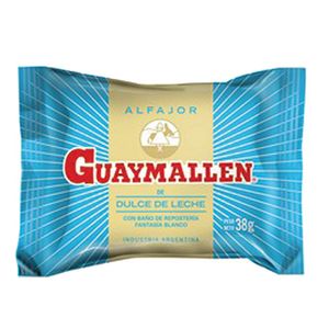 Alfajor  blanco / white alfajor GUAYMALLEN (38 gr - 1.34 Oz) UNIDADES x CAJA 40San Telmo Market, tu mercado mayorista argentino con envio a todo el mundo