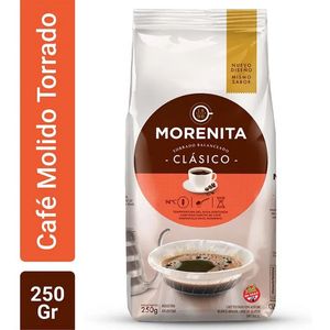 Cafe molido  clasico intenso / Intense classic ground coffee LA MORENITA (250 gr - 8.82 Oz) UNIDADES x CAJA 12San Telmo Market, tu mercado mayorista argentino con envio a todo el mundo