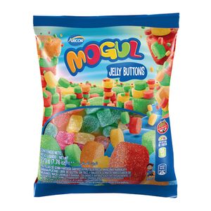 Gomitas Mogul jelly buttons 220 gr / Mogul jelly buttons gummies 220 gr (Units x Case 16u) San Telmo Market, Argentine Grocery & Restaurant, We Ship All Over USA and CANADA
