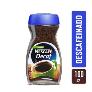 Cafe instantaneo descafeinado  Decaf / Decaf instant decaffeinated coffee NESCAFE (100 gr - 3.53 Oz) UNIDADES x CAJA 12San Telmo Market, tu mercado mayorista argentino con envio a todo el mundo