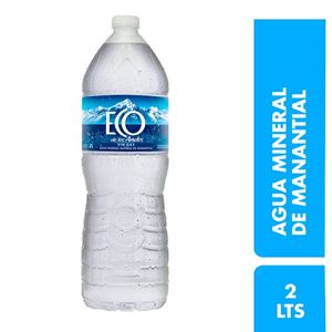 Agua mineral Eco de los Andes 2 lt / Eco de los Andes mineral water 2 lt (Units x Case 6u) San Telmo Market, Argentine Grocery & Restaurant, We Ship All Over USA and CANADA