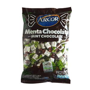 Caramelos Arcor delicias menta/chocolate 715 gr / Arcor delights mint/chocolate candies 715 gr (Units x Case 6u) San Telmo Market, Argentine Grocery & Restaurant, We Ship All Over USA and CANADA