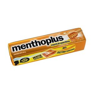 Pastillas Menthoplus miel 29.4 gr / Menthoplus honey pills 29.4 gr (Units x Case 12u) San Telmo Market, Argentine Grocery & Restaurant, We Ship All Over USA and CANADA