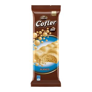 Chocolate  aireado blanco / white aerated chocolate COFLER (55 gr - 1.94 Oz) UNIDADES x CAJA 10San Telmo Market, tu mercado mayorista argentino con envio a todo el mundo