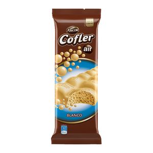 Chocolate  aireado blanco / white aerated chocolate COFLER (55 gr - 1.94 Oz)