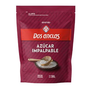 Azucar Dos Anclas impalpable 300 gr / Two Anchors Impalpable Sugar 300 gr (Units x Case 15u) San Telmo Market, Argentine Grocery & Restaurant, We Ship All Over USA and CANADA