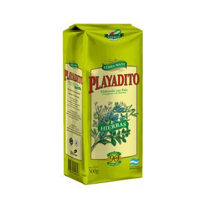 Yerba  hierbas / Yerba herbs PLAYADITO (500 gr - 17.64 Oz) UNIDADES x CAJA 10San Telmo Market, tu mercado mayorista argentino con envio a todo el mundo