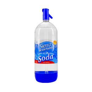 Soda Sierra de Padres sifon. / Sierra de Padres soda siphon. SIERRA DPADRES (1 lt - .26 Gal)