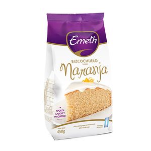 Bizcochuelo Emeth de naranja 450 gr / Emeth orange sponge cake 450 gr (Units x Case 12u) San Telmo Market, Argentine Grocery & Restaurant, We Ship All Over USA and CANADA