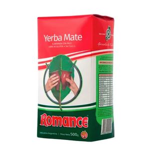 Yerba / Yerba ROMANCE (500 gr - 17.64 Oz) UNIDADES x CAJA 10San Telmo Market, tu mercado mayorista argentino con envio a todo el mundo