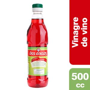 Vinagre  vino pet / pet wine vinegar DOS ANCLAS (500 cc - 17.64 Oz) UNIDADES x CAJA 12San Telmo Market, tu mercado mayorista argentino con envio a todo el mundo