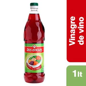 Vinagre  vino pet / pet wine vinegar DOS ANCLAS (1 lt - .04 Oz)