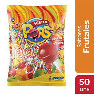 Chupetin Mr Pop´s frutal 50 u / Mr Pop's fruity lollipop 50 u (Units x Case 12u) San Telmo Market, Argentine Grocery & Restaurant, We Ship All Over USA and CANADA