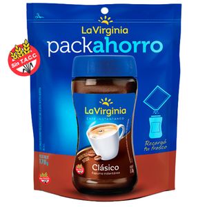 Cafe inst. LA VIRGINIA clasico d/p 170g / Cafe inst. LA VIRGINIA classic d/p 170g (Units x Case 10u) San Telmo Market, Argentine Grocery & Restaurant, We Ship All Over USA and CANADA