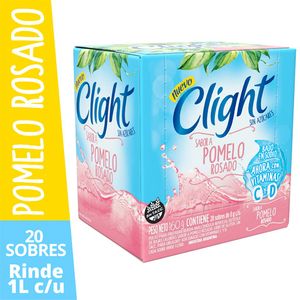 Jugo en polvo  pomelo rosado diet/. / Pink grapefruit powder juice diet/. CLIGHT (8 gr - .28 Oz)