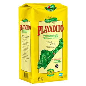 Yerba / Yerba PLAYADITO (2 kg - .07 Oz) UNIDADES x CAJA 5San Telmo Market, tu mercado mayorista argentino con envio a todo el mundo