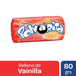 Galletitas  vainilla relleno vainilla/ / Vanilla cookies/vanilla filling POLVORITA (80 gr - 2.82 Oz) UNIDADES x CAJA 40San Telmo Market, tu mercado mayorista argentino con envio a todo el mundo