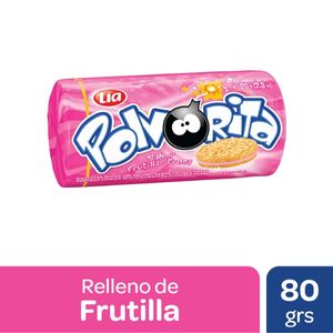 Galletitas  vainilla relleno frutilla/ / Vanilla cookies filled with strawberry/ POLVORITA (80 gr - 2.82 Oz) UNIDADES x CAJA 40San Telmo Market, tu mercado mayorista argentino con envio a todo el mundo