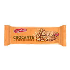 Tableta Georgalos crocante frutos secos 95 gr / Georgalos crunchy nuts tablet 95 gr