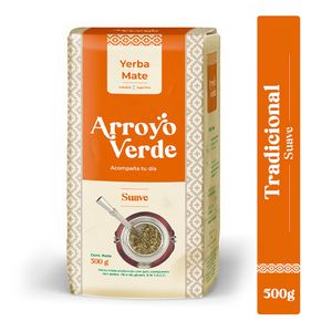 Yerba Arroyo Verde tradicionals / Traditional Yerba Arroyo Verde GENÉRICO (500 gr - 17.64 Oz) UNIDADES x CAJA 12San Telmo Market, tu mercado mayorista argentino con envio a todo el mundo