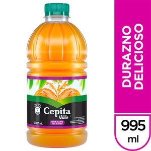 Jugo  durazno delicioso / Delicious peach juice CEPITA (995 ml - 35.1 Oz)