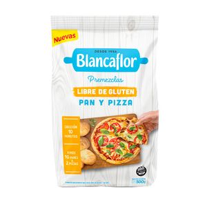 Premezcla  sin tacc pizzas / Tacc-free pizza premix BLANCAFLOR (500 gr - 17.64 Oz) UNIDADES x CAJA 12San Telmo Market, tu mercado mayorista argentino con envio a todo el mundo