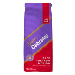 Cafe molido / ground coffee SUPER CABRALES (265 gr - 9.35 Oz) UNIDADES x CAJA 12San Telmo Market, tu mercado mayorista argentino con envio a todo el mundo