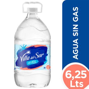 Agua mineral Villa del Sur bidon 6.2 lt / Villa del Sur mineral water bottle 6.2 lt (Units x Case 2u) San Telmo Market, Argentine Grocery & Restaurant, We Ship All Over USA and CANADA